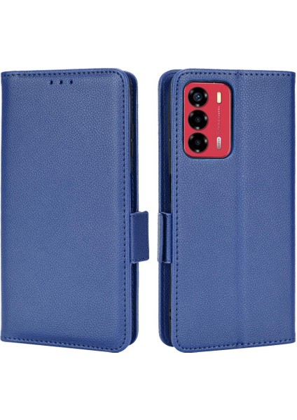 Zte Blade A72 Pu Deri Manyetik Kart Yuvaları Tutucu Cüzdan Tarafı (Yurt Dışından)
