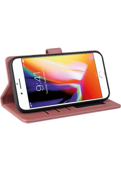 Iphone 7 Için Flip Case Artı/8 Artı Kickstand Üç Kart Yuvaları Prim (Yurt Dışından)