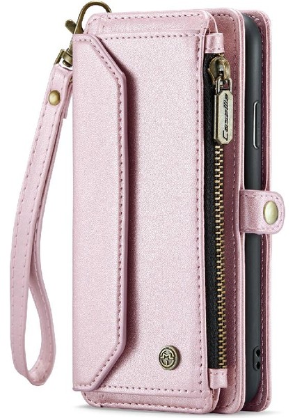 Iphone Xs Max Kart Tutucu Için Crossbody Durumda Rfid Engelleme Cüzdan Kılıf Için (Yurt Dışından)