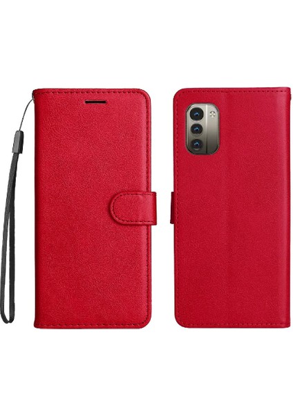 Kart Yuvası Klasik ile Nokia G21/NOKIA Yüksek Kalite Deri Için Flip Case (Yurt Dışından)
