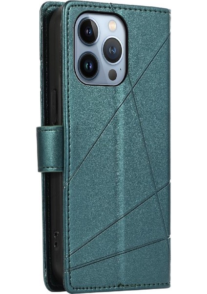 Iphone 13 Için Flip Case Pro Üç Kart Yuvaları Darbeye Şok Emici (Yurt Dışından)