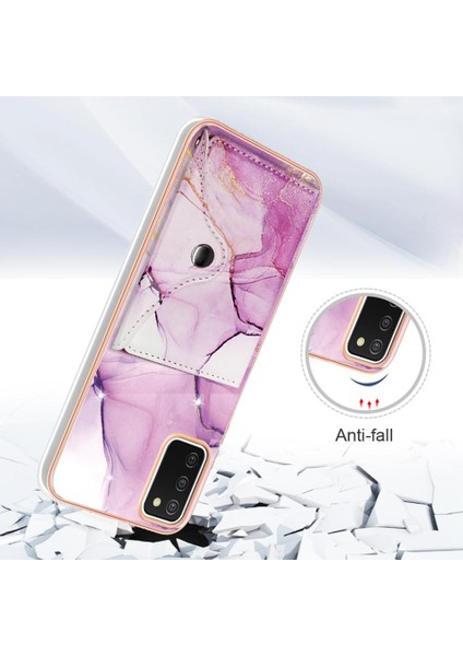 Samsung Galaxy A03S Mermer Ince Cüzdan Kart Yuvaları Yumuşak Tpu Tampon (Yurt Dışından) indirimleri
