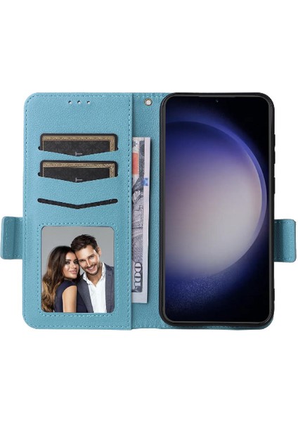 Samsung Galaxy S23 Fe Manyetik Kart Yuvaları Tutucu Pu Deri Yan (Yurt Dışından) indirimleri