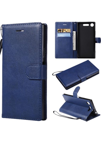 Sony Xperia Xperia Için Flip Case Yüksek Kaliteli Deri Iş Cüzdan Telefon (Yurt Dışından)