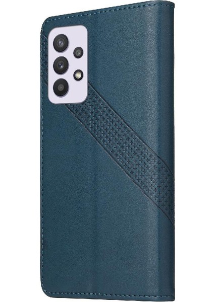 Samsung Galaxy A33 5g 4 Köşe Koruma Premium Deri Için Flip Case (Yurt Dışından)