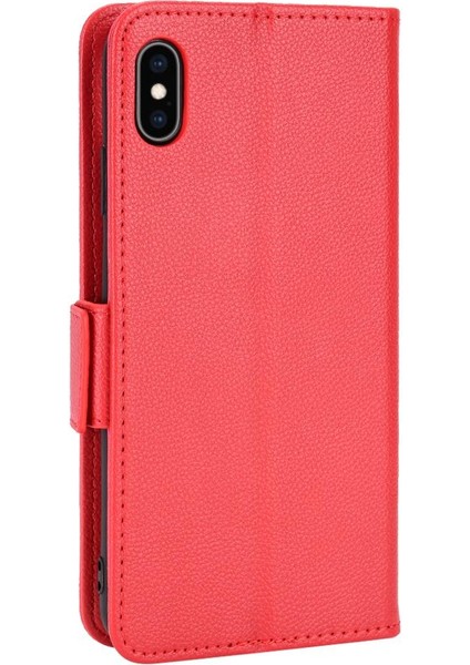 Iphone X/xs Kart Yuvaları Tutucu Pu Deri Yan Toka Cüzdan (Yurt Dışından)