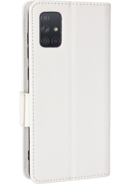 Samsung Galaxy A71 4g Pu Deri Cüzdan Kart Yuvaları Tutucu Yan (Yurt Dışından)