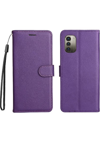 Kart Yuvası Klasik ile Nokia G21/NOKIA Yüksek Kalite Deri Için Flip Case (Yurt Dışından)