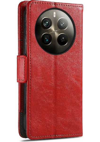 Realme 12 Pro Artı Çoklu Kart Yuvası Ekleme Çok Renkli Için Flip Case (Yurt Dışından)