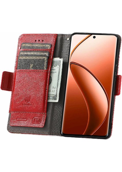Realme 12 Pro Artı Çoklu Kart Yuvası Ekleme Çok Renkli Için Flip Case (Yurt Dışından)