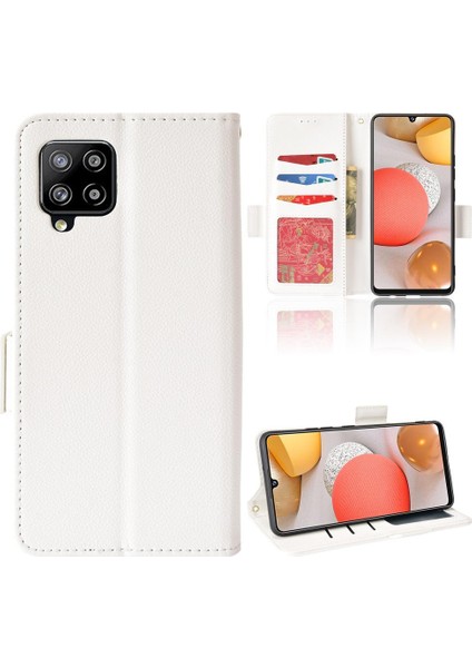 Samsung Galaxy Case 5g Kart Yuvaları Için Kılıf Tutucu Yan Toka Pu Deri (Yurt Dışından)