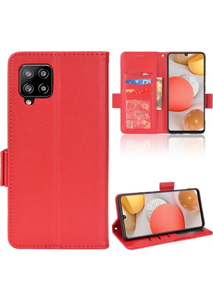 Samsung Galaxy Case 5g Kart Yuvaları Için Kılıf Tutucu Yan Toka Pu Deri (Yurt Dışından)