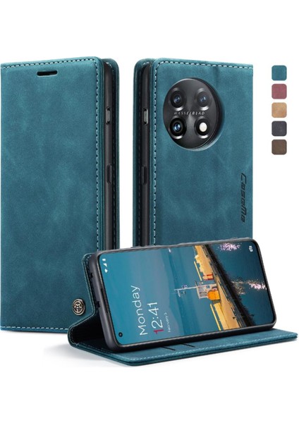 Oneplus 11 Flip Folio Kitap Kılıf Için Flip Case Kart Yuvası Kickstand Manyetik (Yurt Dışından) fırsatları