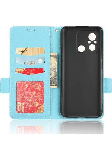 Xiaomi Redmi 12C Kart Yuvaları Tutucu Cüzdan Pu Deri Yan Toka (Yurt Dışından) fırsatları
