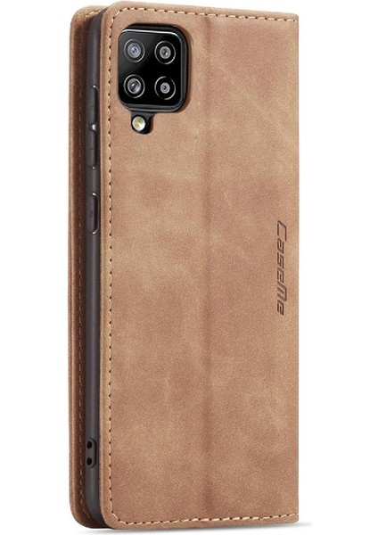 Samsung Galaxy Flip 5g Için Flip Case Vintage Pu Deri Cüzdan Kılıf Kartı (Yurt Dışından)