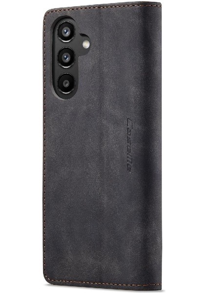 Samsung Galaxy A34 5g Için Flip Case Vintage Pu Deri Cüzdan Kılıf Kartı (Yurt Dışından)