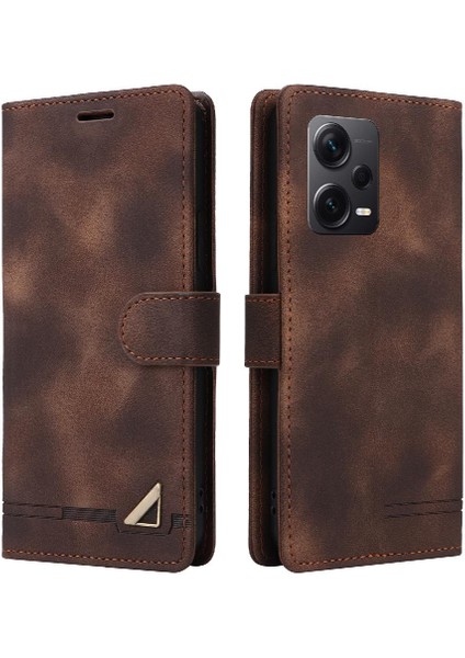 Xiaomi Redmi Not 12 Için Flip Case 4g Basit Iş Cüzdan Darbeye (Yurt Dışından)