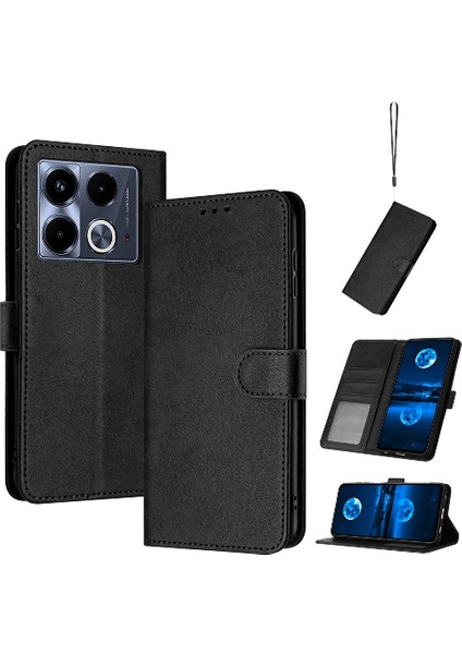 Toka ile Kart Yuvası Saf Renk ile Infinix Sıfır 30 4g Için Flip Case (Yurt Dışından)