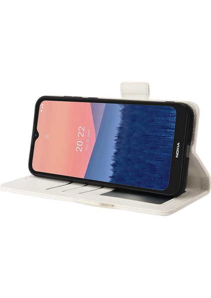 Nokia C21 Manyetik Cüzdan Kart Yuvaları Için Kılıf Tutucu Yan Toka Pu Deri (Yurt Dışından) indirimleri
