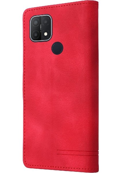 Oppo A15 4g Için Flip CASE/A15S Cüzdan Deri Kılıf Darbeye Basit Flip (Yurt Dışından)