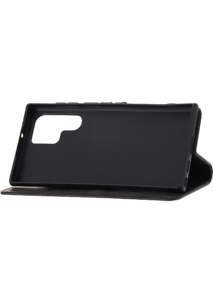 Samsung Galaxy S23 Ultra Manyetik Kapatma Kart Tutucu Için Cüzdan Kılıf (Yurt Dışından) modelleri