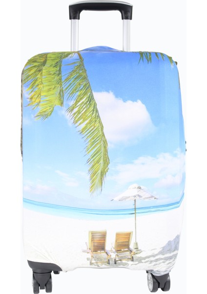 94 Şezlong Palmiye Valiz Kılıfı, Bavul Kılıfı - Şezlong Palmiye 94 fiyatları