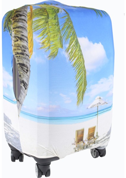 94 Şezlong Palmiye Valiz Kılıfı, Bavul Kılıfı - Şezlong Palmiye 94 modelleri