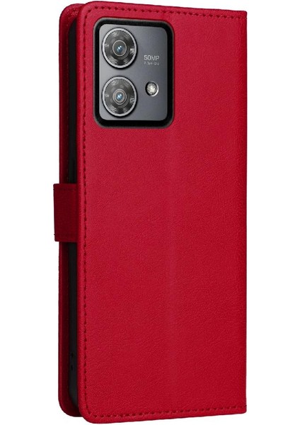 Motorola Kenar 40 Neo 5g Için Flip Case Yüksek Kalite Deri Klasik Katı (Yurt Dışından) indirimleri