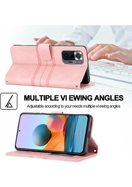 Xiaomi Redmi 9 Için Flip Case Güç Darbeye Koruyucu Kickstand Pu (Yurt Dışından)