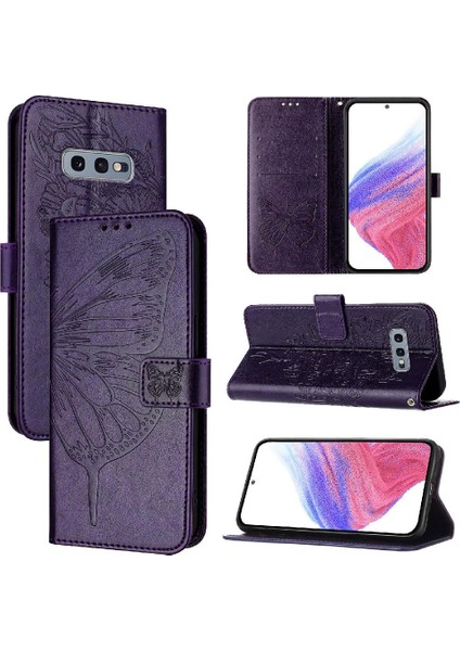 Samsung Galaxy S10E Flip Kapak Premium Deri Manyetik Kabartma (Yurt Dışından) indirimleri