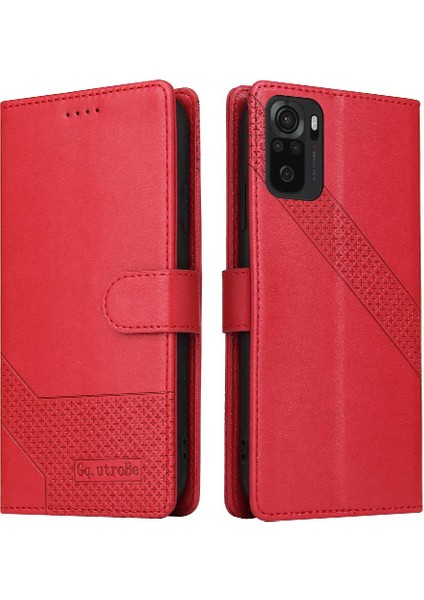 Xiaomi Redmi Not 10 Için Flip Case 4g Darbeye Kickstand Premium Üç (Yurt Dışından)