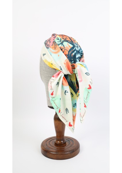 Çift Desenli Renkli Üçgen Bandana fiyatları