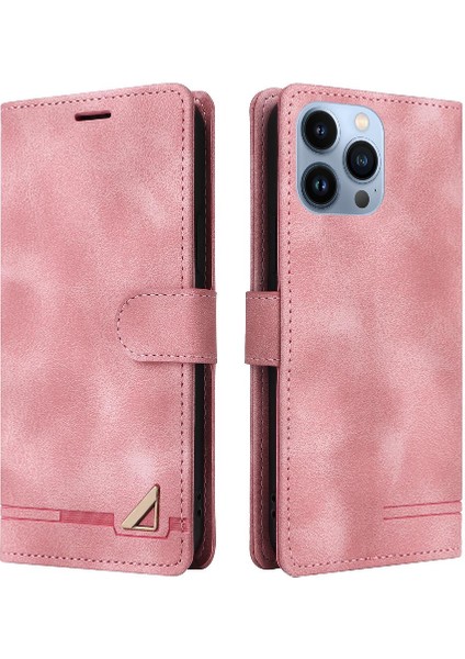 Iphone 13 Için Flip Case Pro Max Basit Iş Kapak Çevirin Cüzdan Deri (Yurt Dışından)