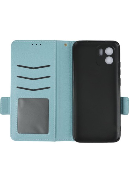 Xiaomi Redmi A1 Kart Yuvaları Tutucu Pu Deri Cüzdan Manyetik Yan (Yurt Dışından) fırsatları