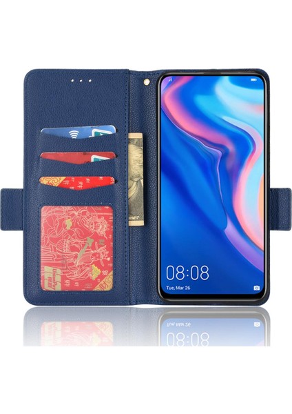 Huawei Y9 Başbakan 2019 Pu Deri Kart Yuvaları Tutucu Yan Toka (Yurt Dışından)