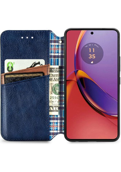 Motorola Moto G84 5g Deri Kılıf Kapak Çevirin Cüzdan Fonksiyonu (Yurt Dışından) fiyatları