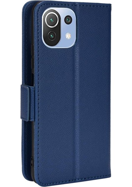 Xiaomi Mi 11 Lite 5g/4g Kart Yuvaları Tutucu Pu Deri Manyetik (Yurt Dışından)