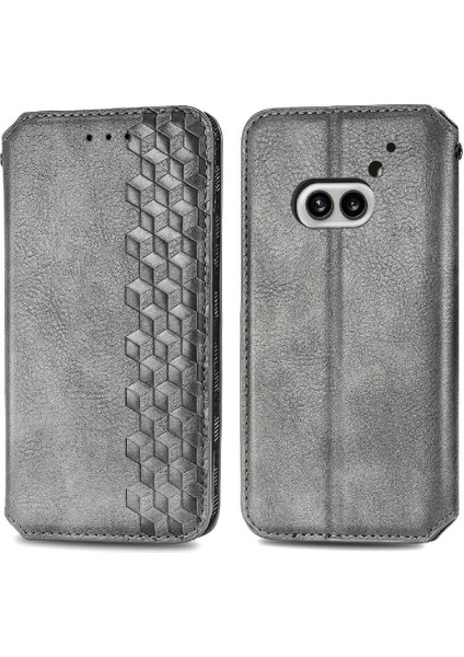 Nothing Telefon 2A Moda Tasarım Kapak Çevirin Cüzdan Fonksiyon Vaka (Yurt Dışından)