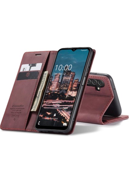 Mays Home1 Samsung Galaxy A14 4g Için Flip Case/5g Flip Folio Kitap Kılıf Kart Yuvası Pu (Yurt Dışından)