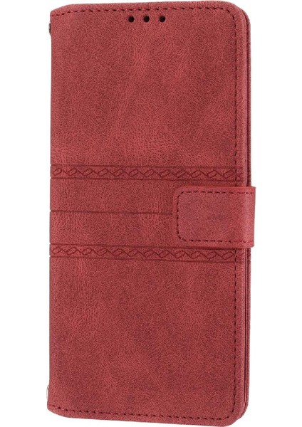 Oppo Için Flip Case A53 4g Darbeye Koruyucu Kickstand Cüzdan Kılıf Pu (Yurt Dışından)