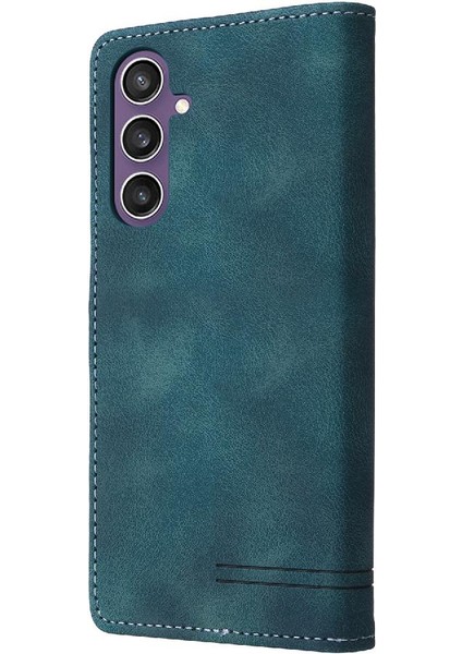 Samsung Galaxy S23 Fe Için Flip Case Cüzdan Kapak Kapak Basit Iş (Yurt Dışından) modelleri