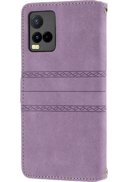 Vivo Y33S 4g /Y33E Kickstand Pu Deri Cüzdan Kılıf Için Flip Case (Yurt Dışından) fırsatları
