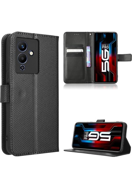 Infinix Not 12 5g Kickstand Kart Tutucu Kapak Manyetik Cüzdan Için Kılıf (Yurt Dışından)