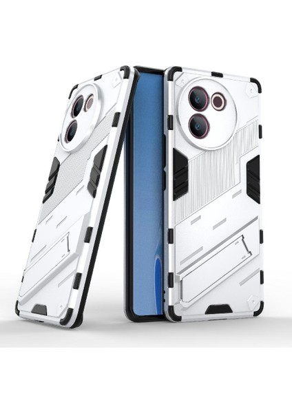 Vivo V30E 5g Sağlam Askeri Koruyucu Kapak Kickstand Için Kılıf (Yurt Dışından)
