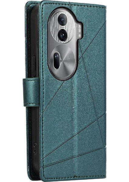 Oppo Oppo 11 Pro Için Flip Case Üç Kart Yuvaları Şok Emici Darbeye (Yurt Dışından)