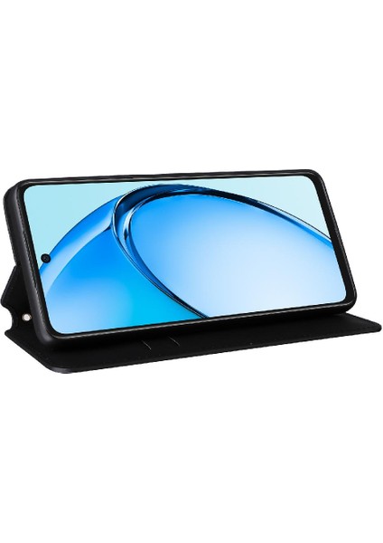 Oppo A60 4g 3D Desen Kart Yuvaları Için Kılıf Tutucu Pu Deri Manyetik (Yurt Dışından)