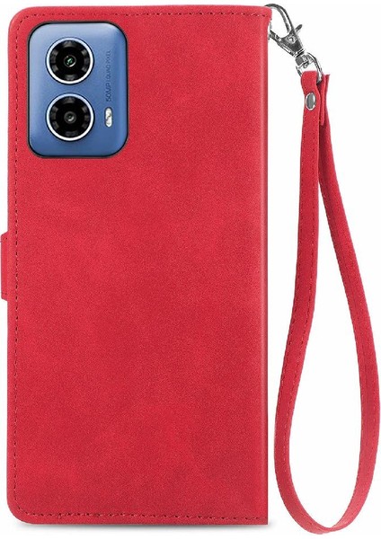 Motorola Moto G34 5g Iş Cüzdan Çoklu Kart Yuvası Flip Fermuar (Yurt Dışından)