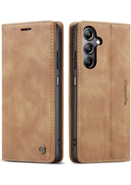 Samsung Galaxy A05S Için Flip Case Manyetik Kapatma Darbeye Vintage Pu (Yurt Dışından)