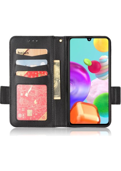 Samsung Galaxy Wallet Cüzdan Yan Toka Kart Yuvaları Tutucu Pu (Yurt Dışından)