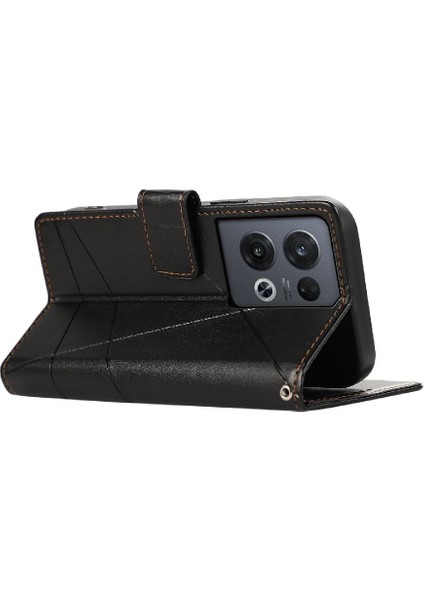 Oppo Oppo 8 Pro Için Flip Case Darbeye Şok Emici Kickstand Üç (Yurt Dışından) indirimleri
